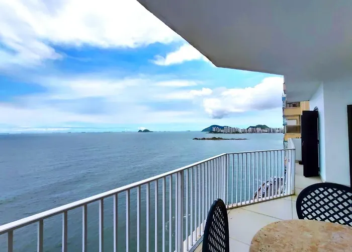 Apartamento Guaruja Morro Do Maluf De Frente Ao Mar!